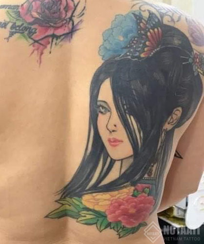 Ý Nghĩa Hình Xăm Cô Gái Nhật  Geisha  Notaati Tattoo
