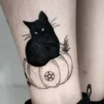 ý nghĩa hình xăm mèo đen